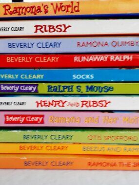Beverly Cleary Books 11 Paperbacks Ramona Lot Bundle Set